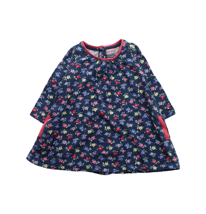 A Blue Long Sleeve Dresses from Cath Kidston in size 3-6M for girl. (Front View)