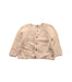 A Beige Cardigans from Petit Bateau in size 6-12M for girl. (Front View)