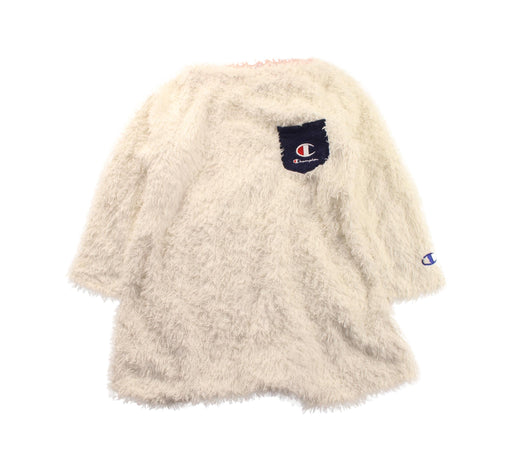 A White Sweater Dresses from Champion in size 2T for girl. (Front View)