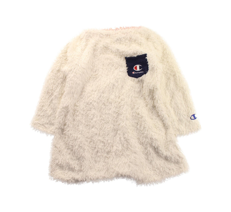 A White Sweater Dresses from Champion in size 2T for girl. (Front View)