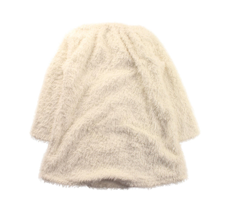 A White Sweater Dresses from Champion in size 2T for girl. (Back View)