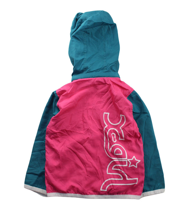 A Pink Lightweight Jackets from X-girl in size 2T for boy. (Back View)