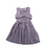 A White Sleeveless Dresses from Crewcuts in size 4T for girl. (Front View)