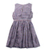 A White Sleeveless Dresses from Crewcuts in size 4T for girl. (Back View)