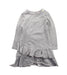 A Grey Long Sleeve Dresses from Lili Gaufrette in size 6T for girl. (Front View)