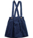 A Blue Overall Dresses from Pepa & Co. in size 6T for girl. (Front View)