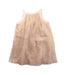 A Beige Sleeveless Dresses from Bonpoint in size 6T for girl. (Front View)