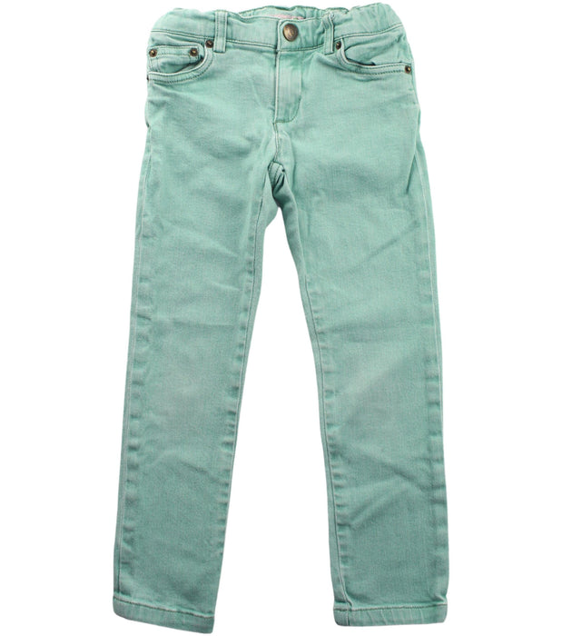 A Green Casual Pants from Bonpoint in size 6T for girl. (Front View)