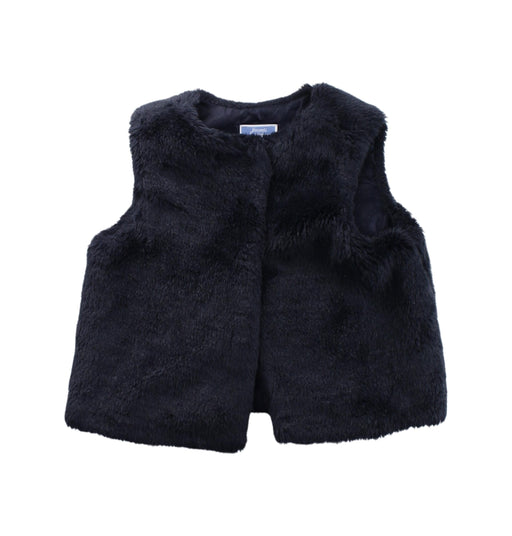 A Blue Cardigans from Jacadi in size 3T for girl. (Front View)