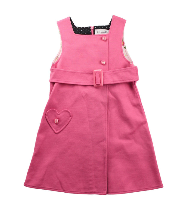 A Pink Lightweight Jackets from Dior in size 6T for girl. (Back View)