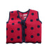 A Red Floatsuits from Konfidence in size 6T for boy. (Front View)
