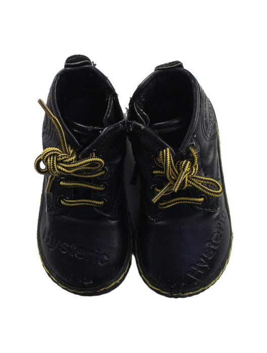 A Black Sneakers from Hysteric Mini in size 18-24M for boy. (Back View)