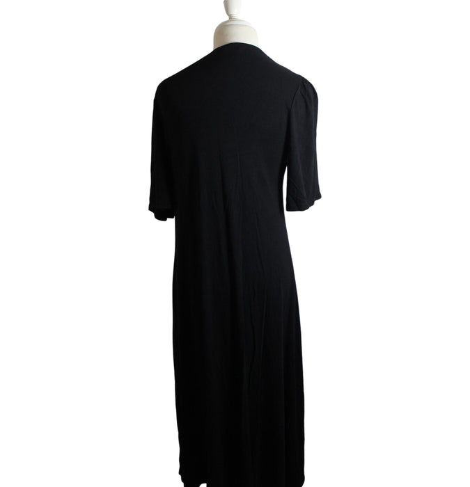 A Black Short Sleeve Dresses from Konny in size S for maternity. (Back View)