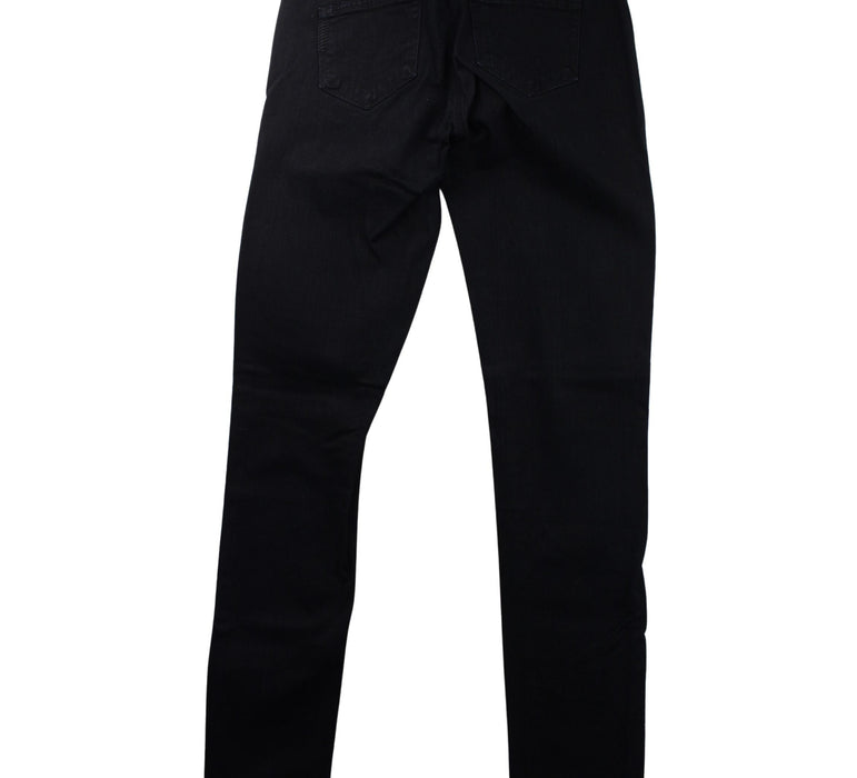 A Black Jeans from PAIGE in size S for maternity. (Back View)