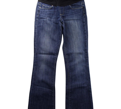 A Blue Jeans from PAIGE in size S for maternity. (Front View)