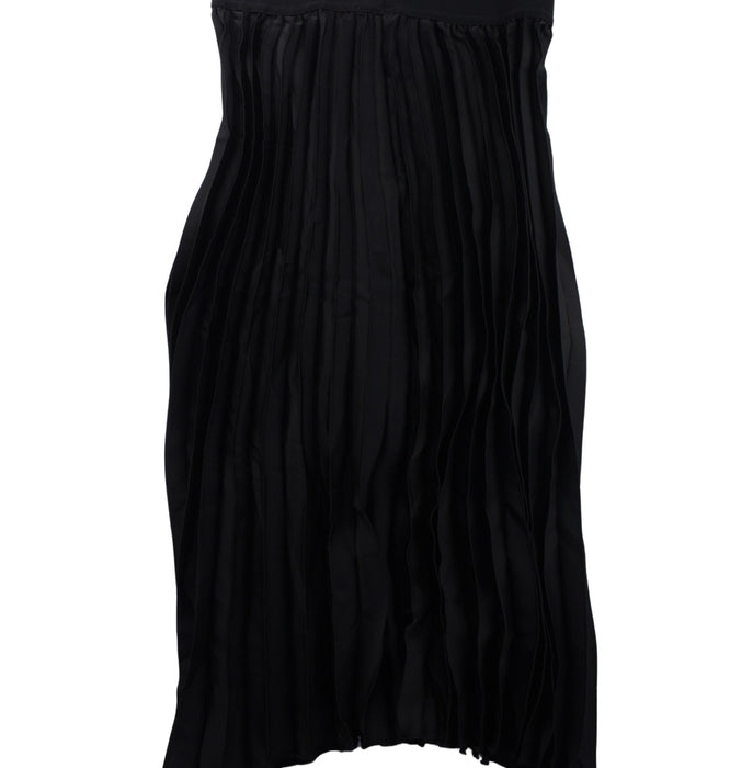 A Black Sleeveless Dresses from Seraphine in size S for maternity. (Back View)