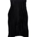 A Black Sleeveless Dresses from Seraphine in size S for maternity. (Back View)