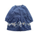 A Blue Long Sleeve Dresses from Stella McCartney in size 6-12M for girl. (Front View)
