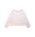 A Pink Long Sleeve Tops from Petit Bateau in size 8Y for girl. (Front View)