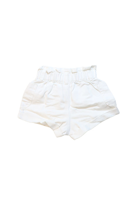 A White Shorts from Seed in size 5T for girl. (Back View)