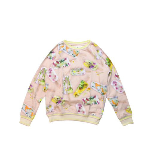 A Multicolour Crewneck Sweatshirts from Molo in size 6T for girl. (Front View)