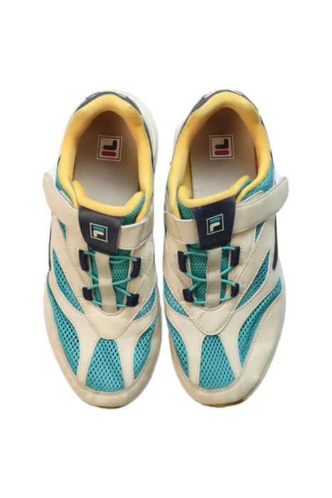 A Multicolour Sneakers from Fila in size 12Y for boy. (Back View)