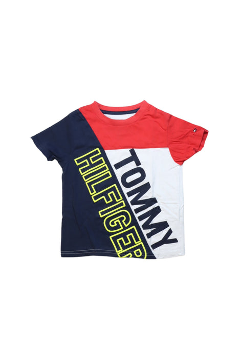 A Multicolour Short Sleeve T Shirts from Tommy Hilfiger in size 2T for boy. (Front View)