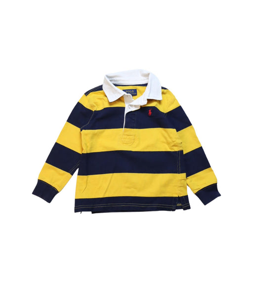 A Multicolour Long Sleeve Polos from Polo Ralph Lauren in size 2T for boy. (Front View)