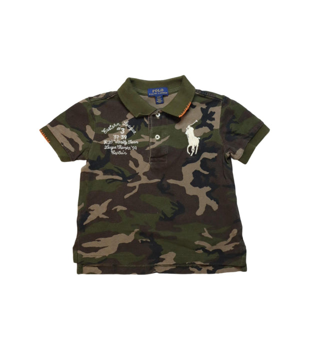 A Multicolour Short Sleeve Polos from Polo Ralph Lauren in size 2T for boy. (Front View)