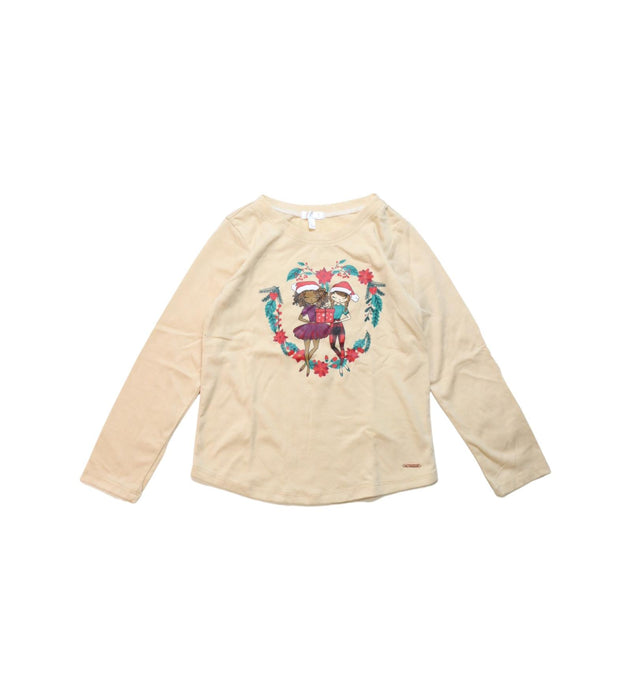 A Multicolour Pyjama Sets from Tahari in size 6T for girl. (Front View)