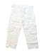 A White Casual Pants from Seed in size 2T for girl. (Back View)