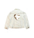A White Lightweight Jackets from Seed in size 4T for girl. (Back View)