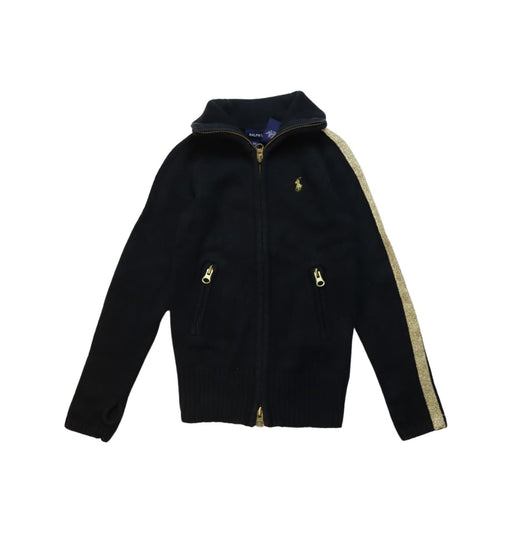 A Black Lightweight Jackets from Ralph Lauren in size 4T for boy. (Front View)