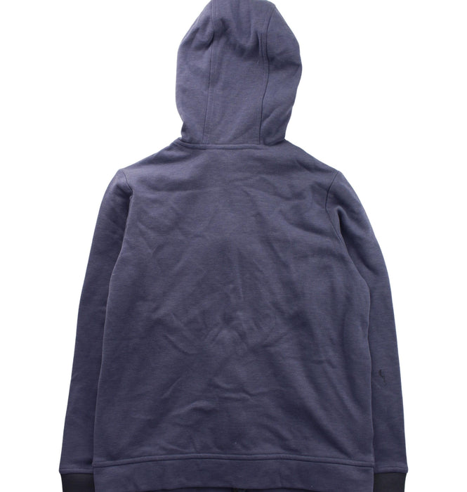 A Purple Zippered Sweatshirts from Aigle in size 10Y for neutral. (Back View)