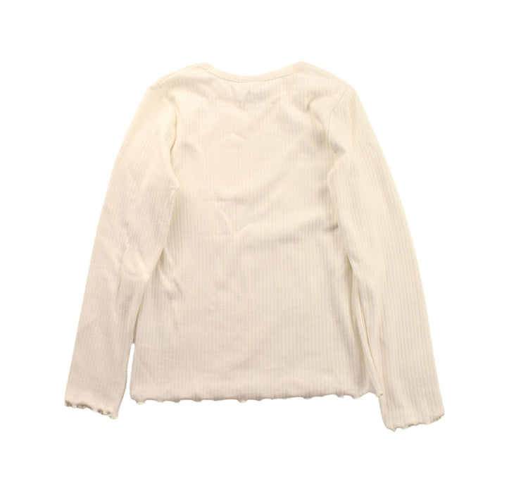 A White Long Sleeve T Shirts from Polarn O. Pyret in size 5T for girl. (Back View)