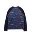 A Blue Long Sleeve T Shirts from Polarn O. Pyret in size 6T for boy. (Back View)