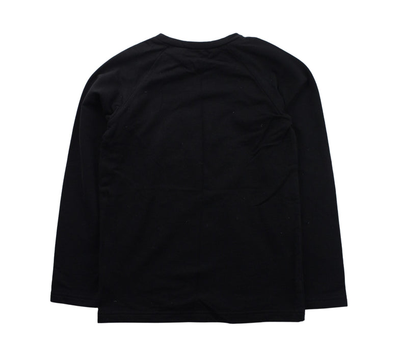 A Black Long Sleeve T Shirts from Polarn O. Pyret in size 6T for boy. (Back View)