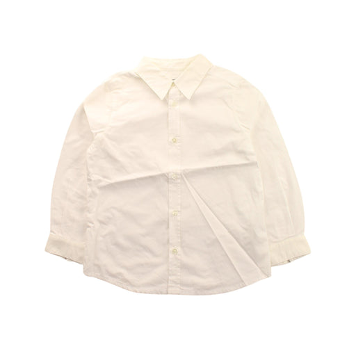 A White Long Sleeve Shirts from Bonpoint in size 4T for boy. (Front View)