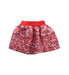 A Red Short Skirts from Momonittu in size 8Y for girl. (Back View)