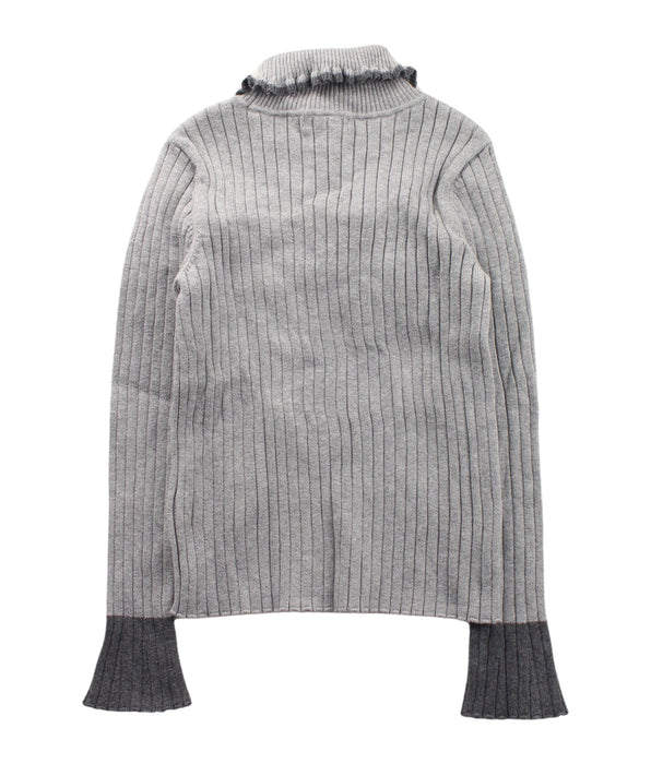 A Grey Knit Sweaters from Nicholas & Bears in size 8Y for girl. (Back View)