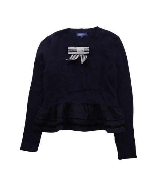 A Blue Knit Sweaters from Nicholas & Bears in size 8Y for girl. (Front View)