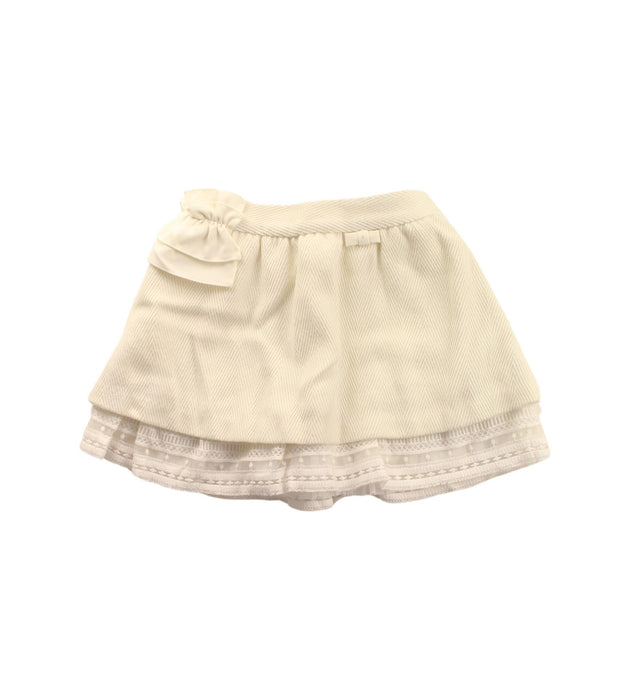 A White Short Skirts from Nicholas & Bears in size 6T for girl. (Back View)