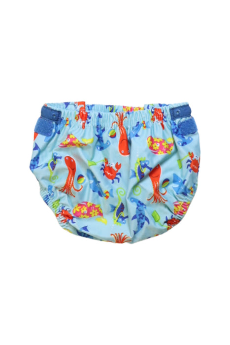 A Multicolour Swim Diapers from Konfidence in size 0-3M for boy. (Back View)