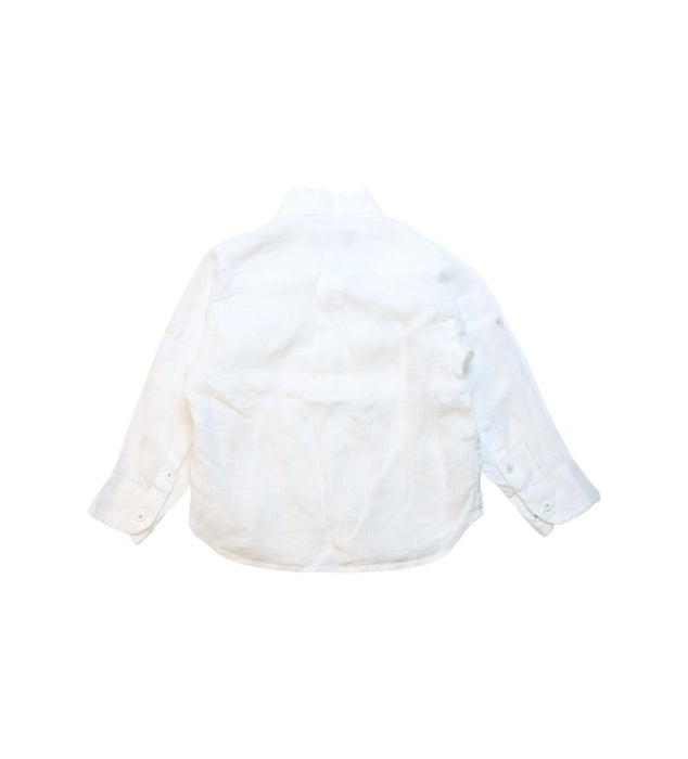 A White Long Sleeve Shirts from Harmont & Blaine in size 2T for boy. (Back View)