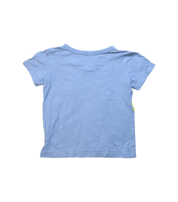 A Multicolour Short Sleeve Tops from Miki House in size 4T for boy. (Back View)