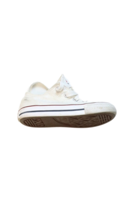 A White Sneakers from Converse in size 18-24M for neutral. (Front View)