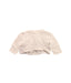 A White Cardigans from Gocco in size 6-12M for girl. (Back View)