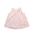 A Pink Overall Dresses from Jacadi in size 3-6M for girl. (Front View)