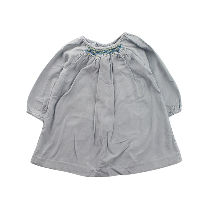 A Grey Long Sleeve Dresses from Jacadi in size 12-18M for girl. (Front View)