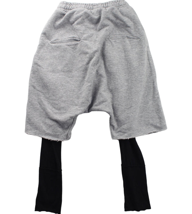 A Grey Shorts from Nununu in size 3T for boy. (Back View)